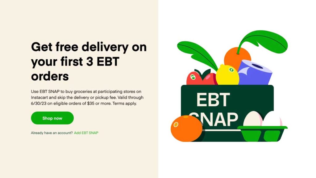 EBT Eligible Food Items Free Shipping: Get Your Groceries Delivered for Free