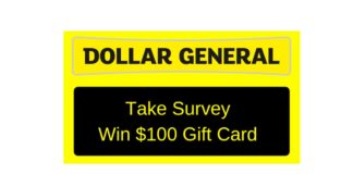 DGCustomerfirst.com $100 Gift Card