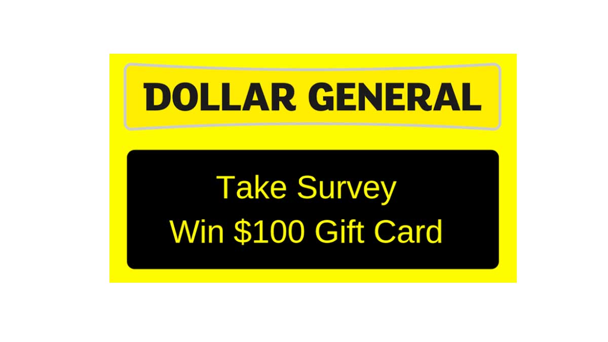 DGCustomerfirst.com $100 Gift Card