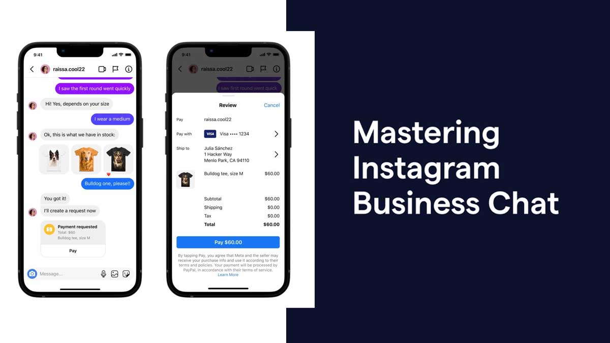 What Does Business Chat Mean on Instagram