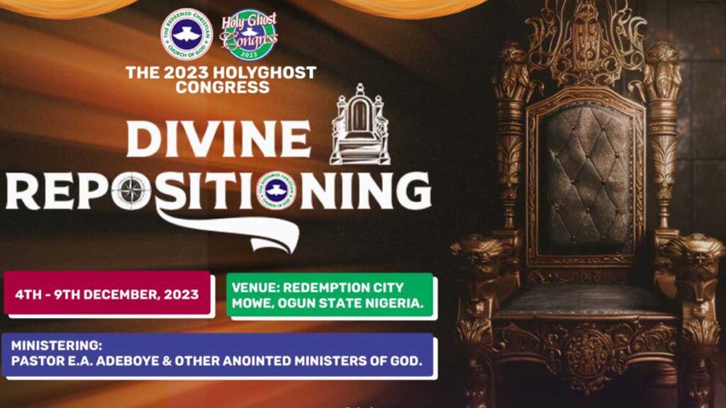 RCCG Holy Ghost Congress 2023