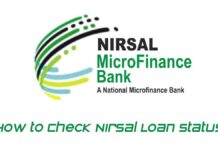 How to Check Nirsal Loan Status