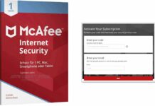 Activate Your McAfee Product Subscription