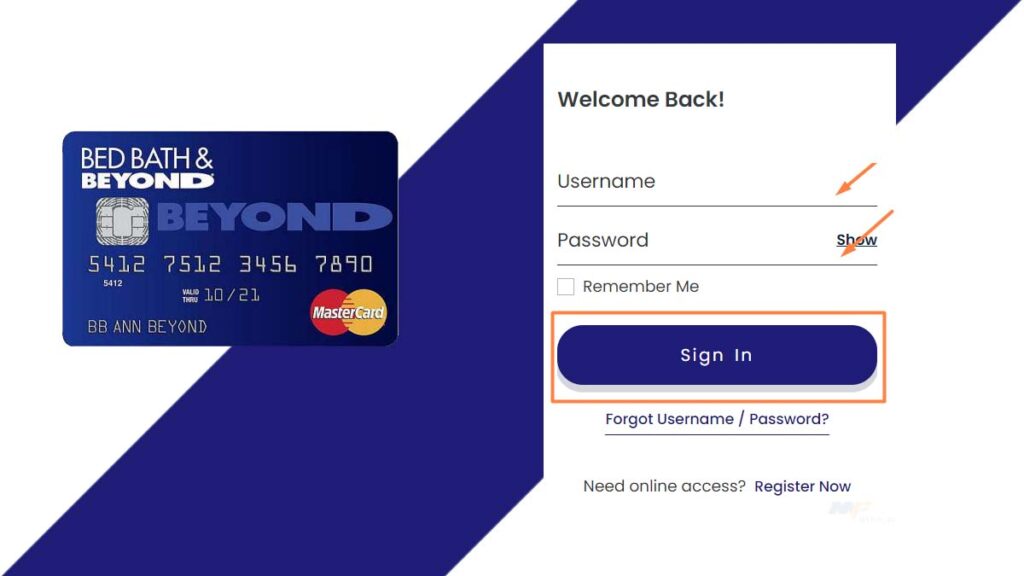 Bed Bath & Beyond Credit Card Login 