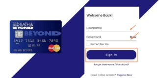 Bed Bath & Beyond Credit Card Login