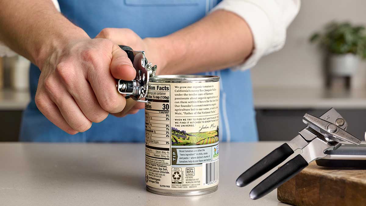 Can Opener How to Use