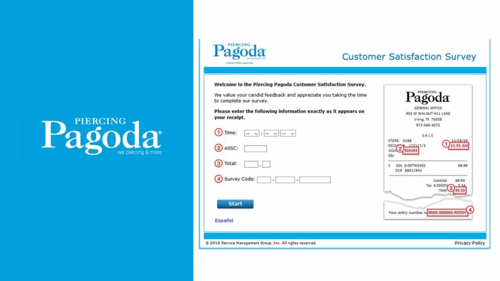 WWW.PAGODASURVEY.COM PAGODA CUSTOMER SATISFACTION SURVEY