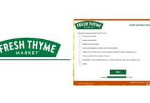 www.freshthyme.com/survey Fresh Thyme Customer Satisfaction Survey