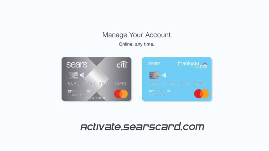 Activate searscard com