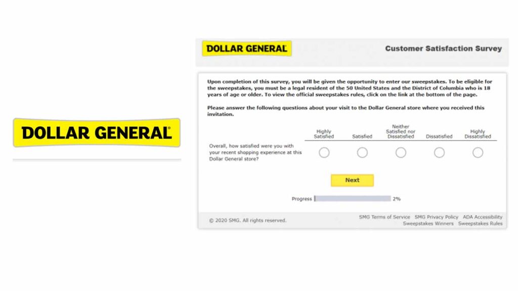 DOLLAR GENERAL SURVEY COMPLETION GUIDE AT WWW.DOLLARGENERALSURVEY.COM