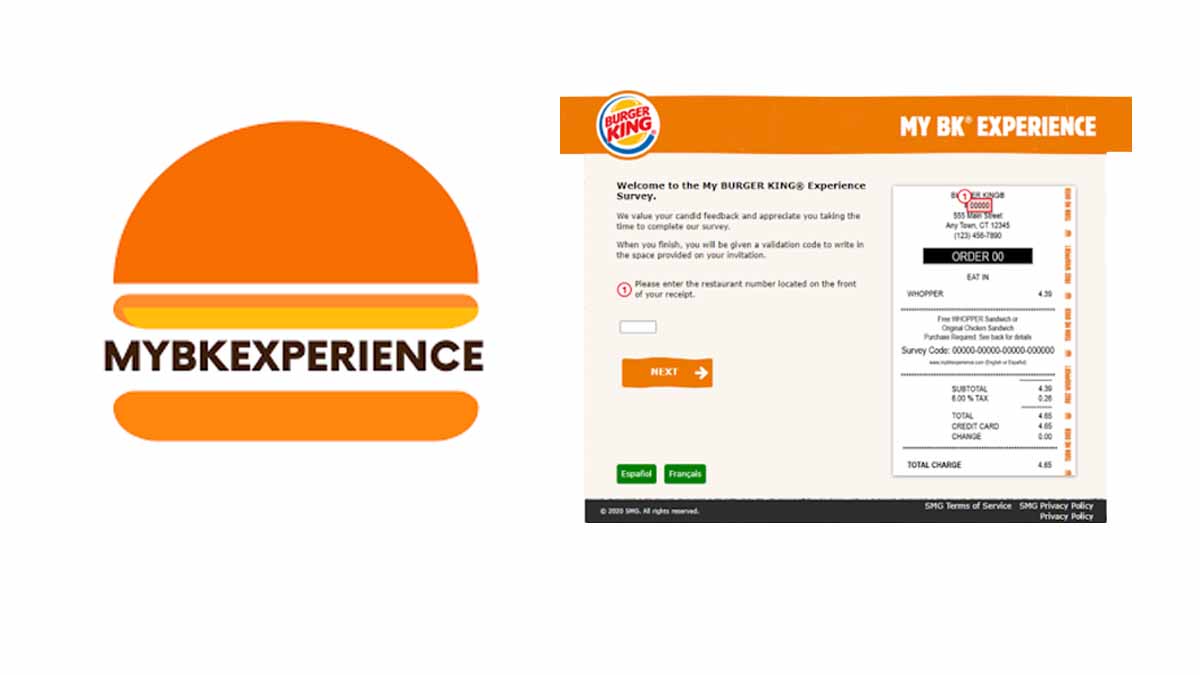 www.mybkexperience.com Survey Free Whopper