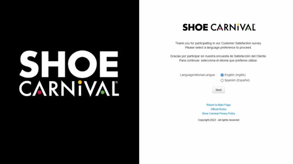 www.shoecarnival.com Survey Purchase