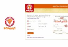 www.tellpopeyes.com Survey Code